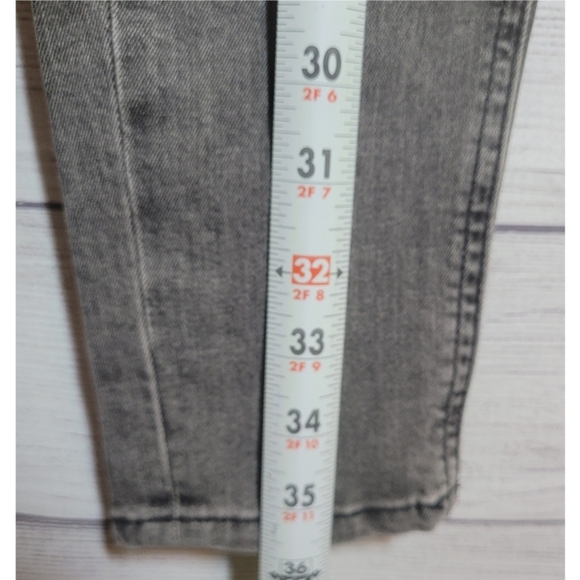Zara Basic Z1975 Denim Womens Size 2 Gray Skinny Jeans Stretch Retro - Picture 11 of 11